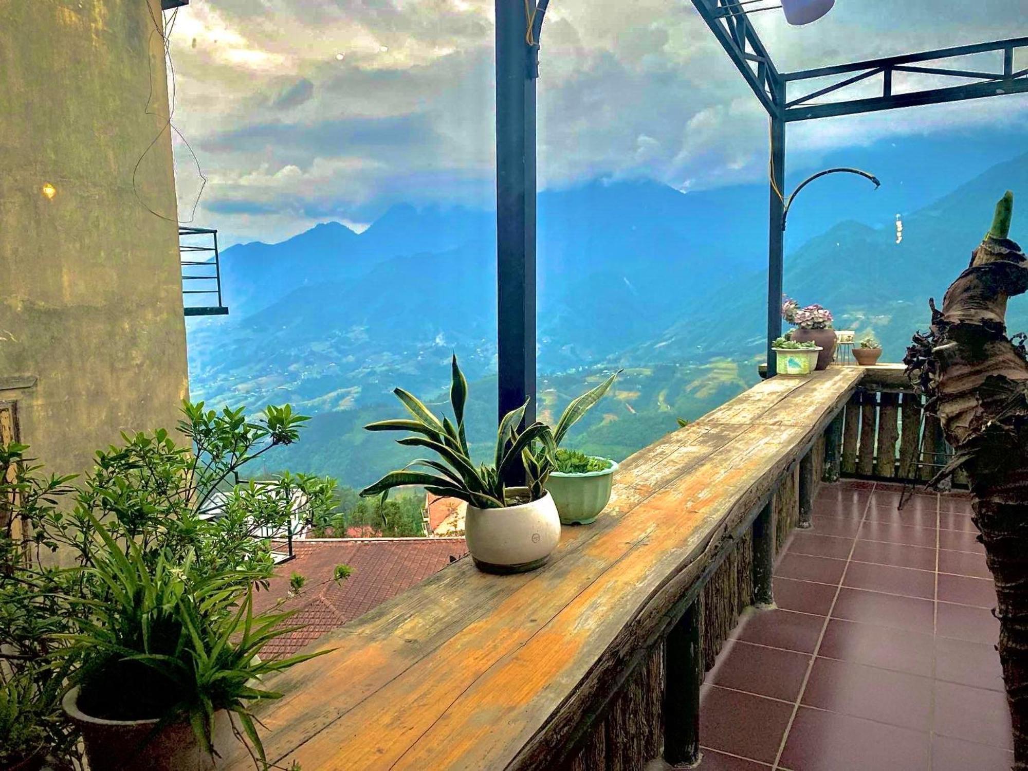 Daun Pisang Homestay And Restaurant Halal Food View Fanxipan Sapa Exterior foto